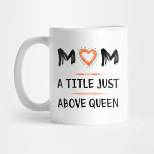 Mom a title just above queen Mug